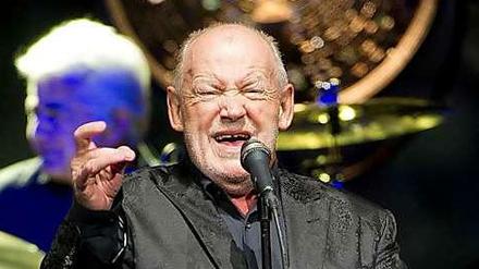 Joe Cocker, die Bühnen-Show war seine Sache nicht unbedingt.