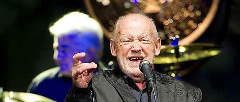 Joe Cocker, die Bühnen-Show war seine Sache nicht unbedingt.