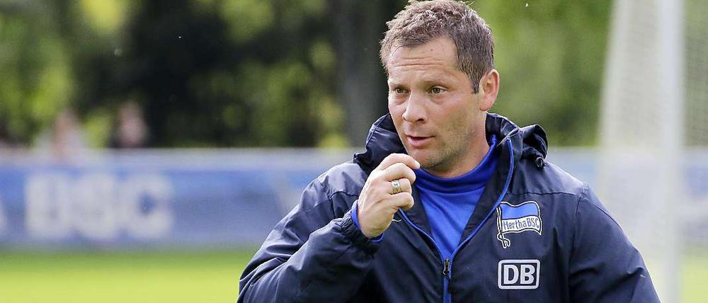 Ab Mittwoch will Hertha-Coach Pal Dardai Spielformen und Taktik trainieren lassen.