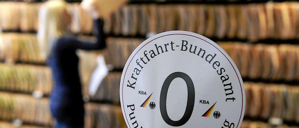 0 Punkte in Flensburg - Plakette als Anreiz für Verkehrsteilnehmer.
