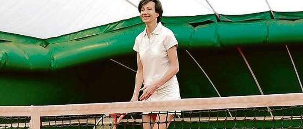 Macht wieder Sport: Juliane Hielscher.