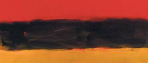 Bis zum Horizont. Scullys Gemälde „Landline Fire“ stammt von 2015 (Ausschnitt). 
