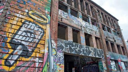 Die ehemalige Eisfabrik in Berlin-Mitte war lange besetzt. 
