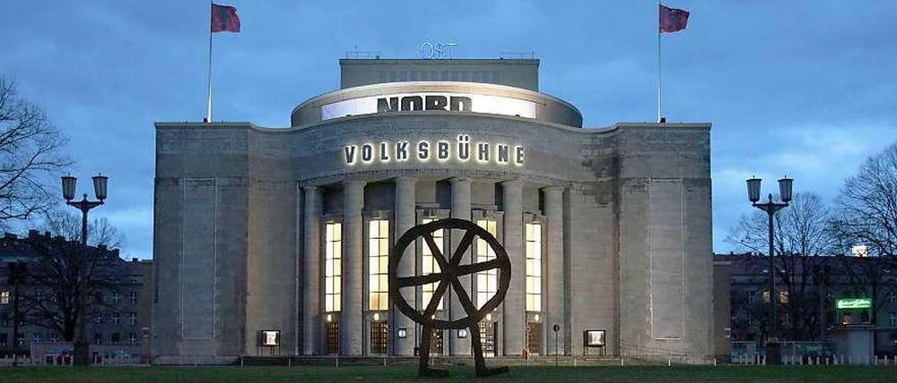 Die Volksbühne in Berlin.