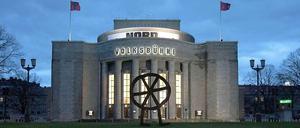Die Volksbühne in Berlin.