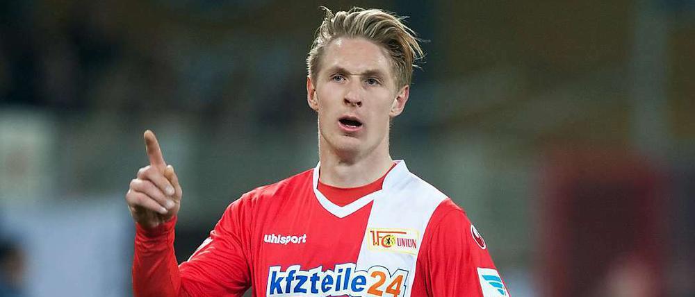 Fast in letzter Sekunde. In der 89. Minute profierte Sebastian Polter von einem Schnitzer des Hamburger Keepers.