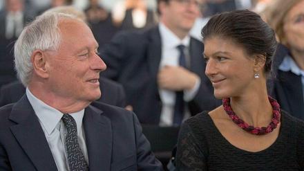 Oskar Lafontaine und Sahra Wagenknecht