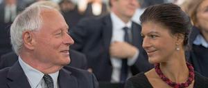 Oskar Lafontaine und Sahra Wagenknecht