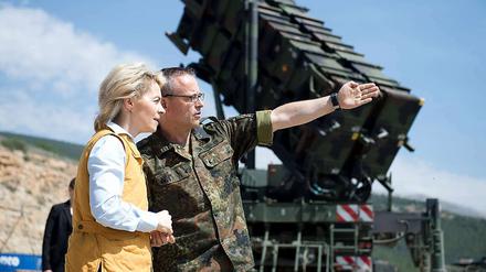 Verteidigungsministerin Ursula von der Leyen in der Türkei.