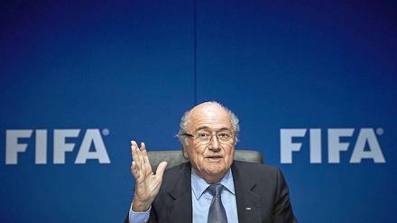 Fifa-Präsident Blatter wird in Wien eine Rede halten - jedoch nicht als Kandidat.