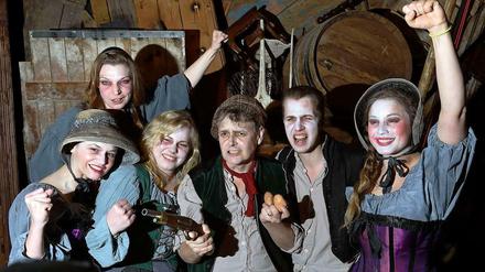 Revolution als Gruselkabinett. Das Berlin Dungeon hat jetzt eine neue Abteilung "Revolution 1848" eröffnet.