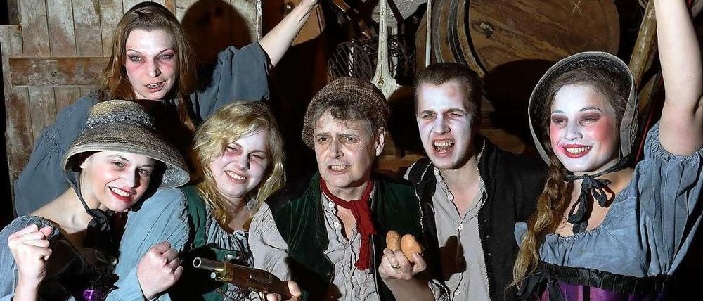 Revolution als Gruselkabinett. Das Berlin Dungeon hat jetzt eine neue Abteilung "Revolution 1848" eröffnet.