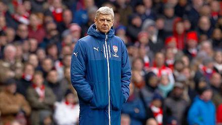 Ein Franzose in England: Arsenal-Coach Arsene Wenger.