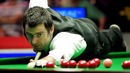 Der Meister bei der Arbeit. Ronnie O'Sullivan ist mit 39 Jahren immer noch der Topstar im Snooker.