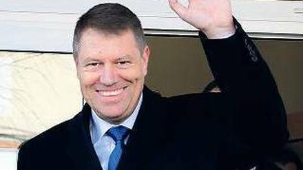 Propagiert deutsche Tugenden: Wahlsieger Klaus Johannis. 