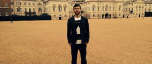 Autor Harris in London.