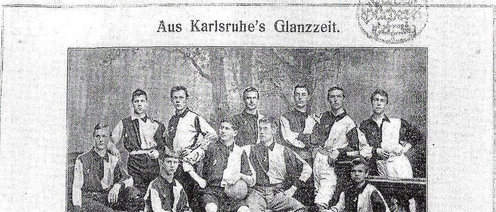 Die erste Kicker-Ausgabe
