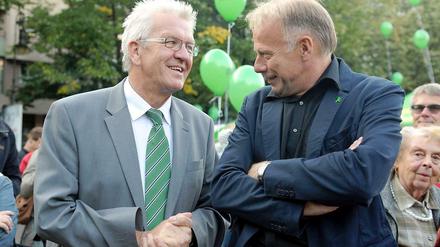Winfried Kretschmann und Jürgen Trittin.