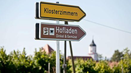 In Klosterzimmern lebt die Glaubensgemeinschaft der "Zwölf Stämme". 