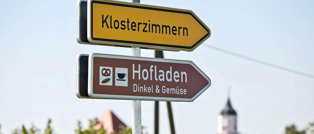 In Klosterzimmern lebt die Glaubensgemeinschaft der "Zwölf Stämme".