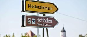 In Klosterzimmern lebt die Glaubensgemeinschaft der "Zwölf Stämme". 