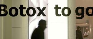 Faltenglätten mit Nervengift ist in Mode.