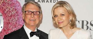 Starb mit 83 Jahren. Regisseur Mike Nichols ("Die Reifeprüfung"), hier mit seiner Frau Diane Sawyer 2012.