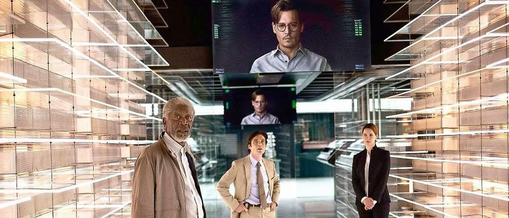 Verblüffend retro: Wally Pfisters Sci-Fi-Thriller „Transcendence“.