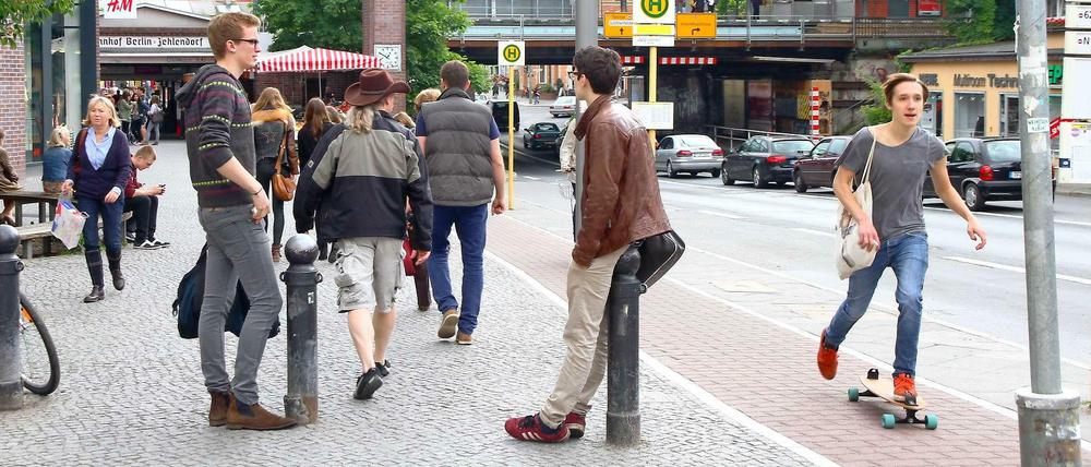 Junge Menschen sind - zumindest statistisch - eher selten in Steglitz-Zehlendorf zu sehen.