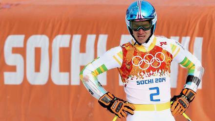 Nein, reicht nicht. Felix Neureuther schlägt sich im olympischen Riesenslalom dennoch achtbar.
