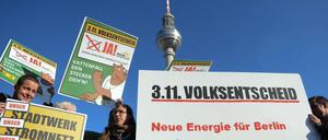 Engagierte Berliner versuchen immer wieder, mit Volksbegehren Einfluss zu nehmen. 