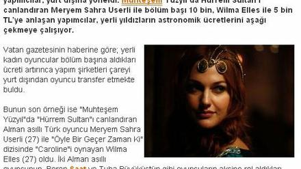 In der Türkei gibt es Wirbel um das Historien-Drama "Das prächtige Jahrhundert".