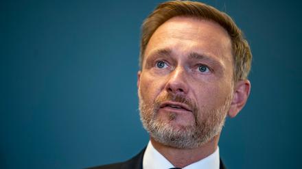 Christian Lindner (FDP), Bundesminister der Finanzen