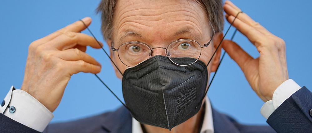 Verärgert: Bundesgesundheitsminister Karl Lauterbach (SPD).