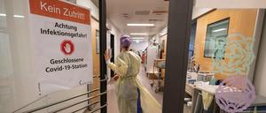 17.000 Corona-Patienten werden derzeit auf Normalstationen behandelt.