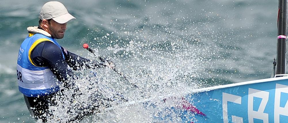 Der britische Segler Ben Ainslie, hier bei einem Rennen 2012, sagt: "Taktik ist die gedankenschnelle Handlung innerhalb eines strategischen Rahmens".