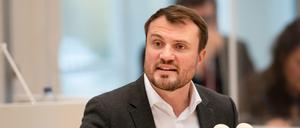 Daniel Keller, Vorsitzender der SPD-Fraktion im Potsdamer Landtag