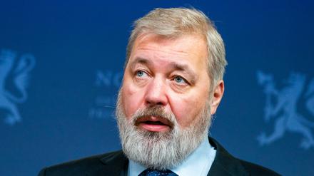 Dmitri Muratow, Chefredakteur der "Nowaja Gaseta" wurde 2021 mit dem Friedensnobelpreis ausgezeichnet.