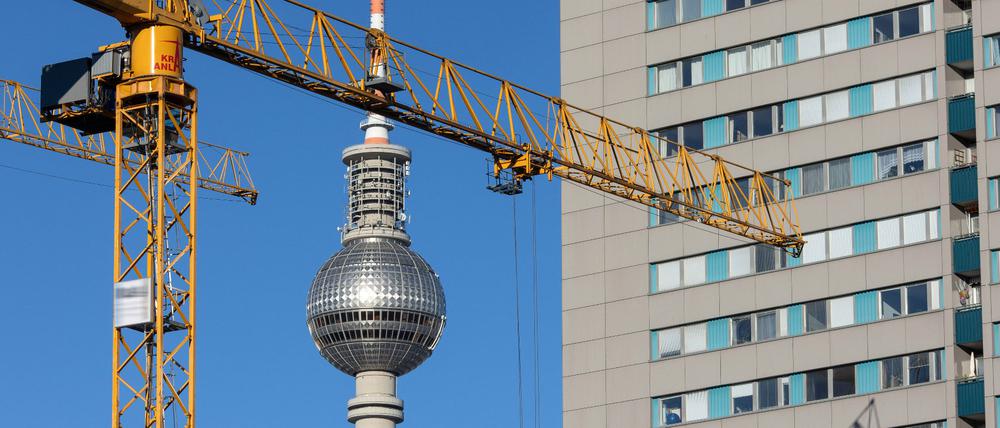 Ein Wohngebäude der WBM in Berlin.