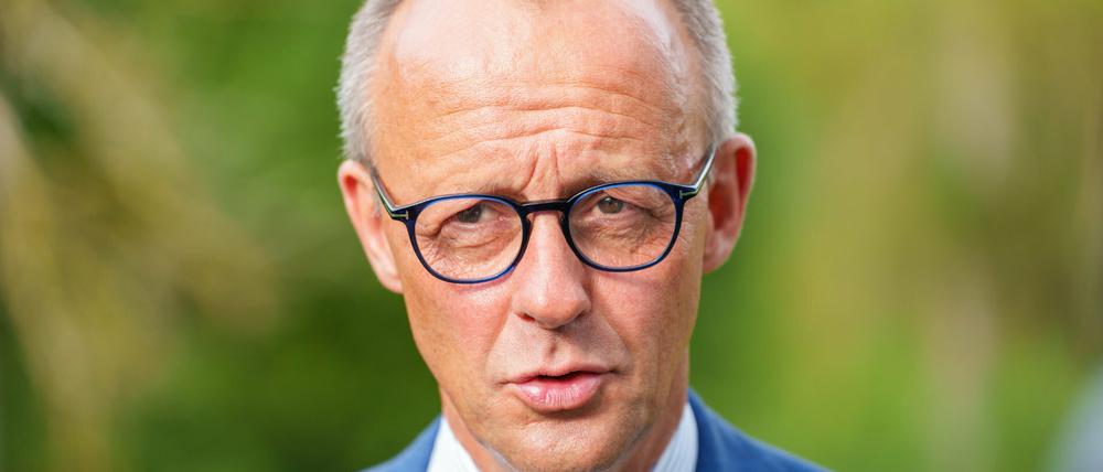 Friedrich Merz (CDU), Bundesvorsitzender der CDU, will mit der polnischen Regierung über den stockenden Panzer-Ringtausch sprechen.