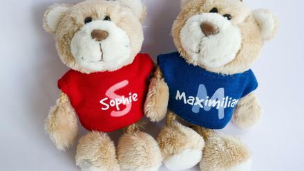 Sophie und Maximilian heißen viele Babys.