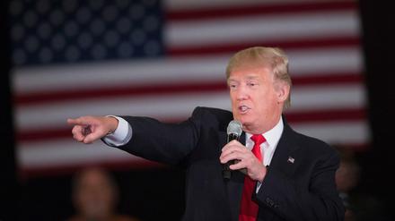 Donald Trump in Wisconsin.