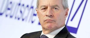 Muss auf die Anklagebank: Jürgen Fitschen.