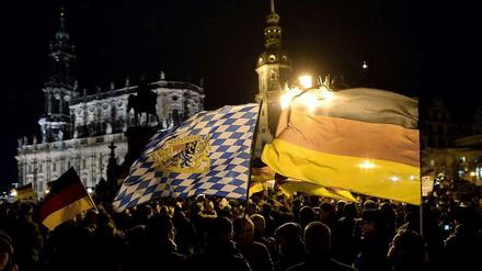 Pegida-Demonstration am 22. Dezember - mit Gästen aus Bayern