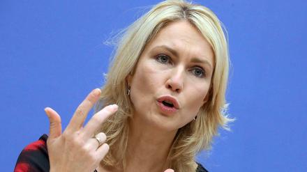 Manuela Schwesig, Familienministerin.