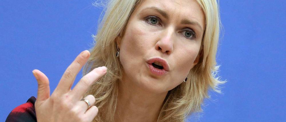 Manuela Schwesig, Familienministerin.