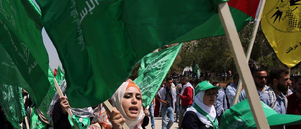 Unterstützer der palästinensischen Terror-Gruppe Hamas könnten am Samstag auch in Berlin zusammenkommen.