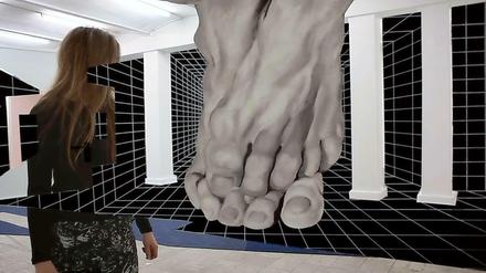 Elín Hansdóttir: Suspendion of Disbelief, 2015, Videostill.