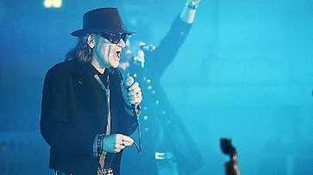 Udo Lindenberg am Mittwochabend im Ballhaus in Pankow.