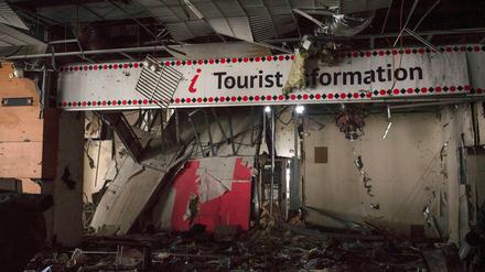 Der Flughafen von Donezk ist inzwischen nur noch ein Ruine.